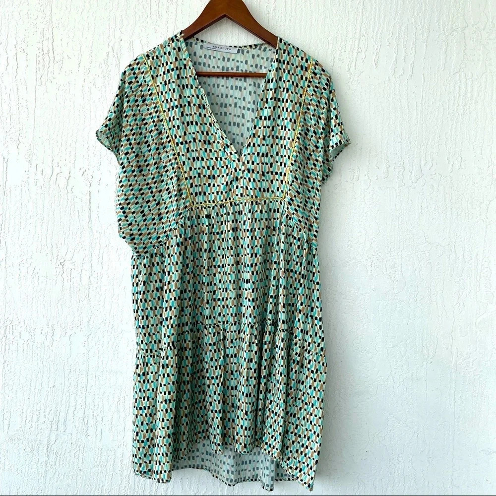 Dress‎ empire baby doll 14 Ema Turquoise